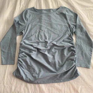 soft surroundings maternity long sleeve shirt 1X excellent condition